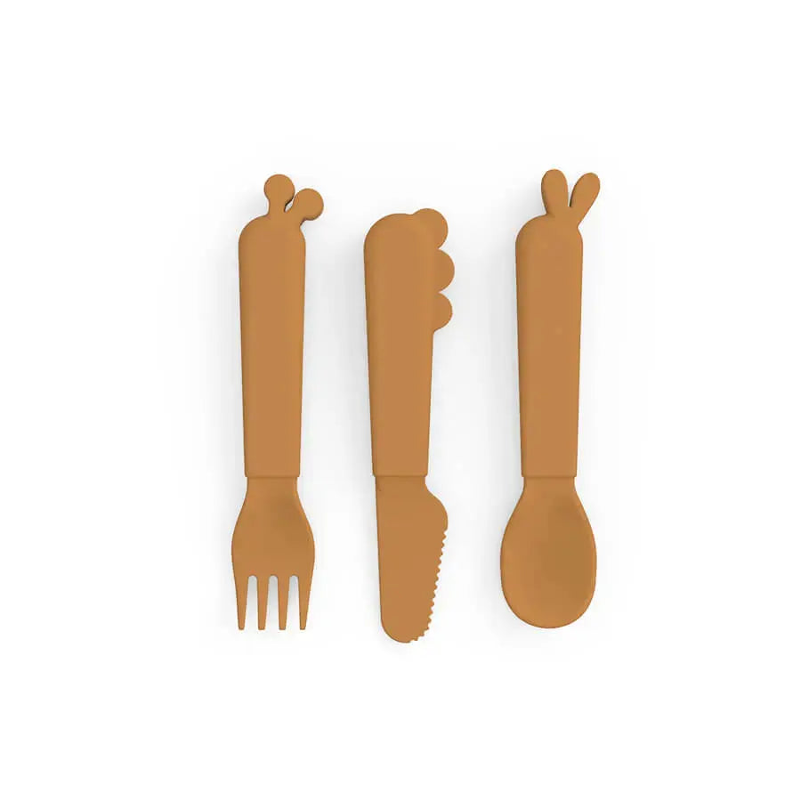Done by Deer Kiddish Cutlery Set Deer Friends