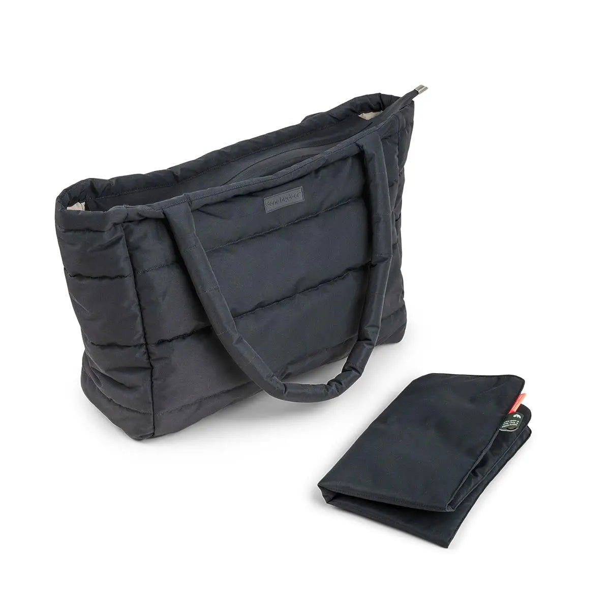 Done by Deer Qulited Changing Tote - Black