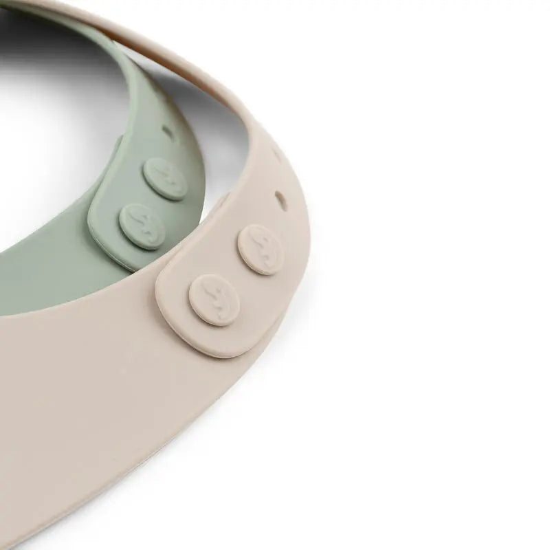 Done by Deer Silicone Bib – 2 Pack