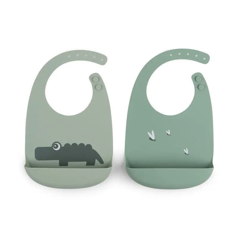 Done by Deer Silicone Bib – 2 Pack