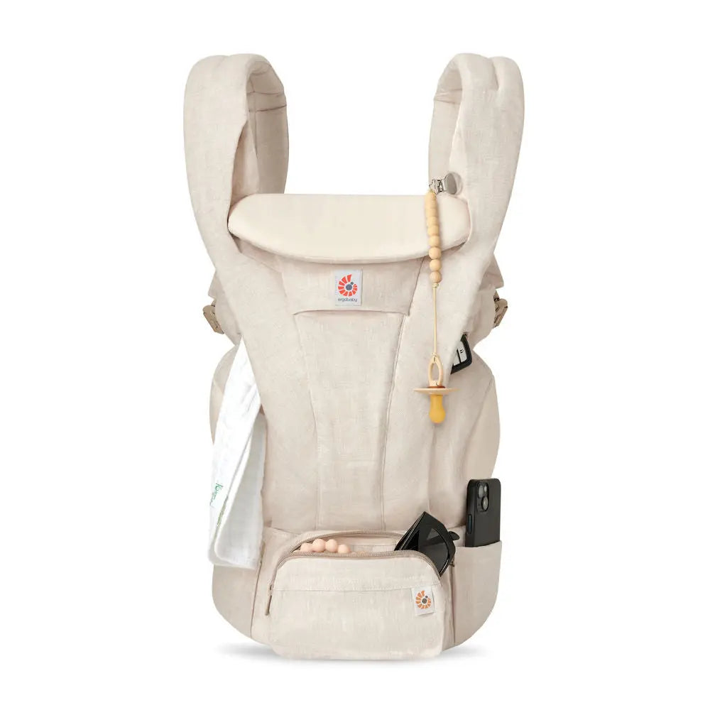 Ergobaby Omni Deluxe All-in-One Linen Baby Carrier - Natural Linen