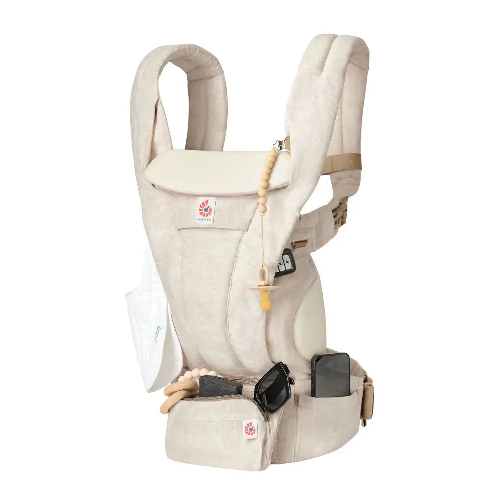 Ergobaby Omni Deluxe All-in-One Linen Baby Carrier - Natural Linen