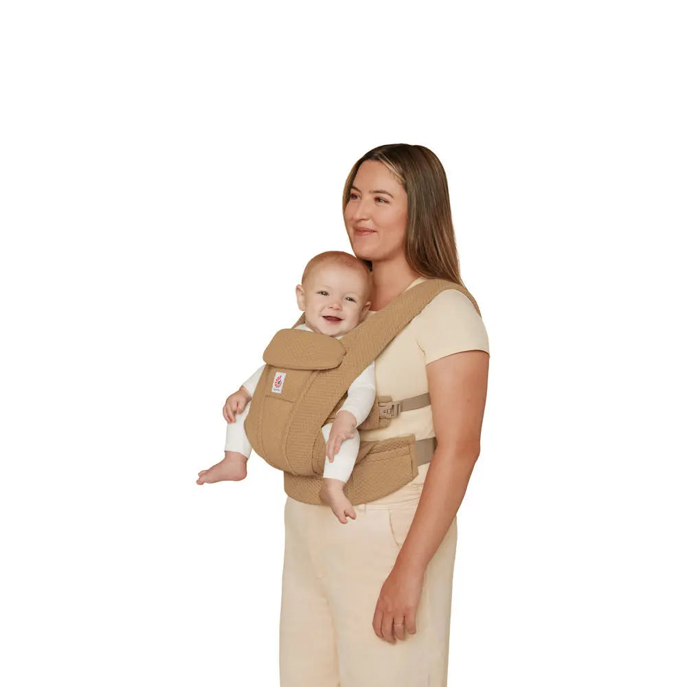 Ergobaby Omni Deluxe All-in-One Mesh Baby Carrier - Camel