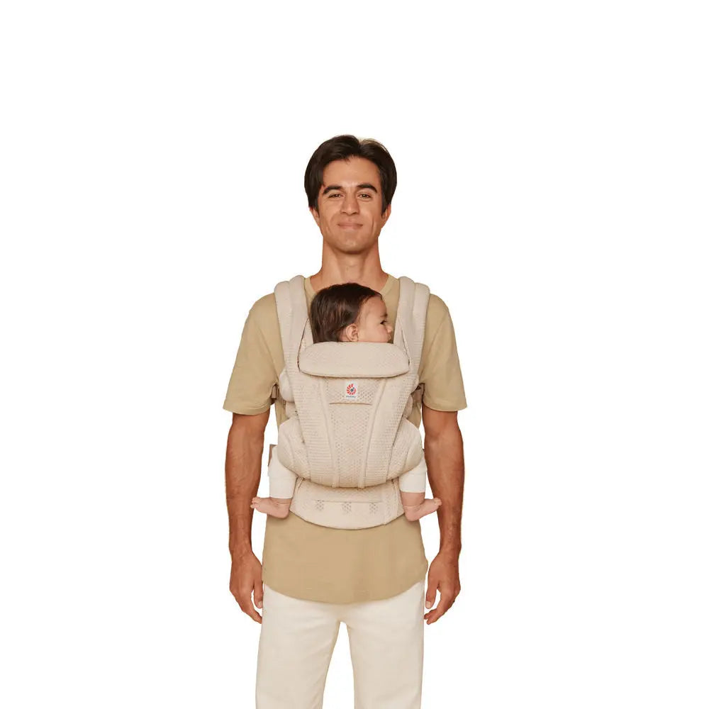 Ergobaby Omni Deluxe All-in-One Mesh Baby Carrier - Natural Beige