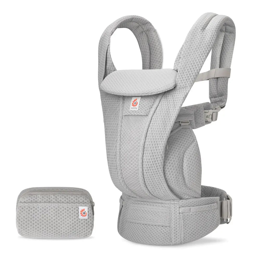 Ergobaby Omni Deluxe All-in-One Mesh Baby Carrier - Pearl Grey