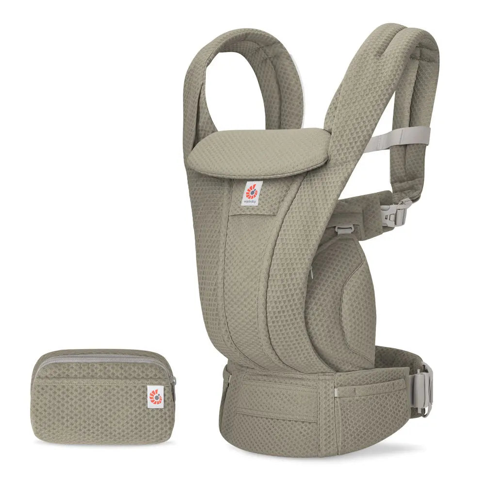Ergobaby Omni Deluxe All-in-One Mesh Baby Carrier - Soft Olive