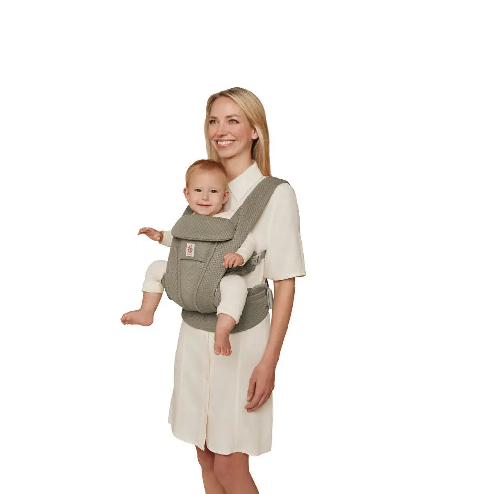 Ergobaby Omni Deluxe All-in-One Mesh Baby Carrier - Soft Olive