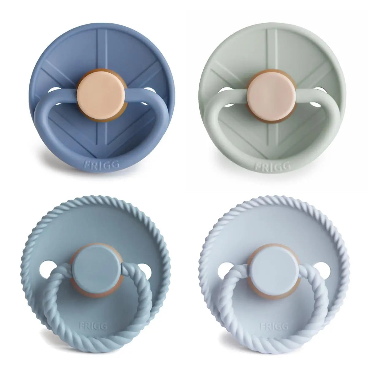 FRIGG Multi Pacifier 4 Pack Latex