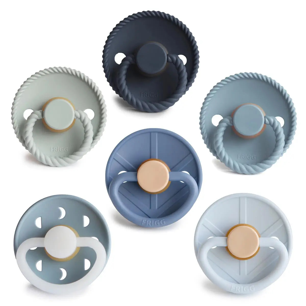 FRIGG Multi Pacifier 6 Pack Latex