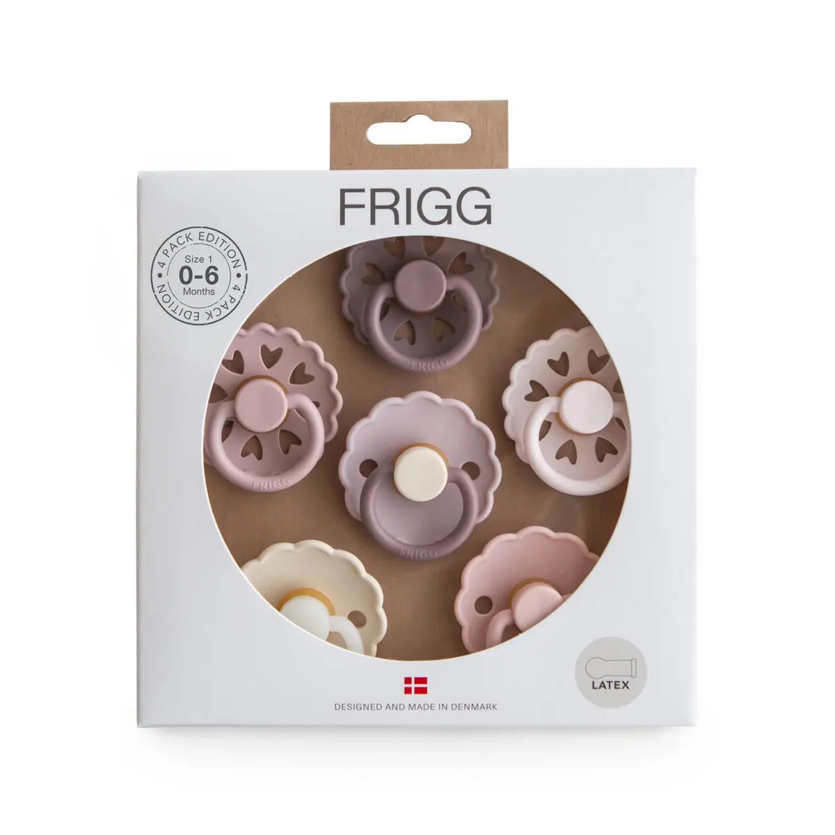 FRIGG Multi Pacifier 6 Pack Latex