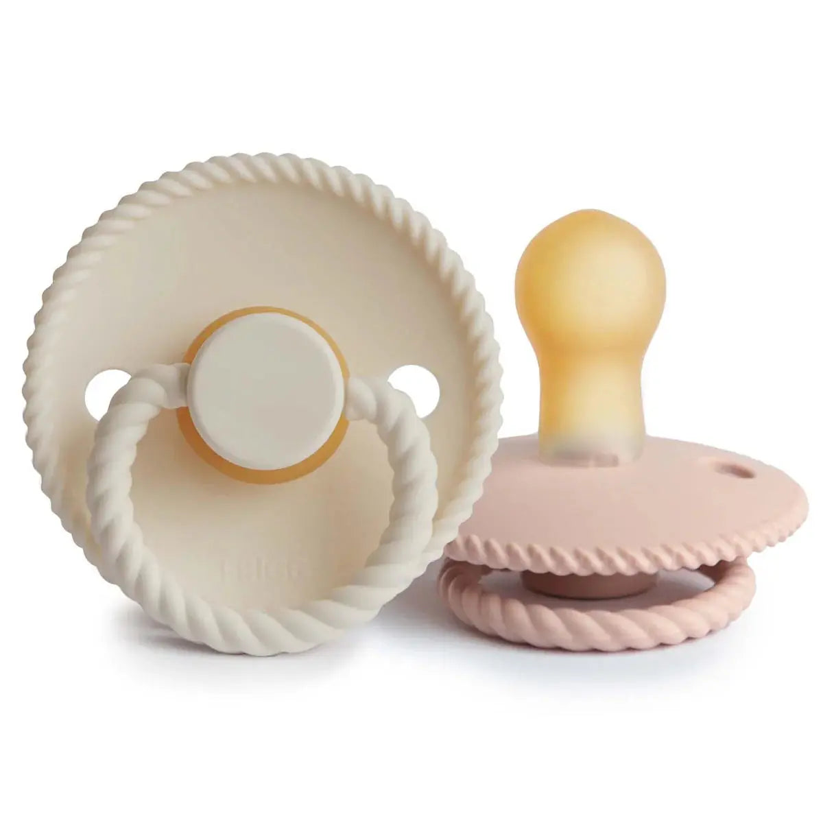 FRIGG- FRIGG Rope Pacifier 2 Pack Latex — Baby Little Planet