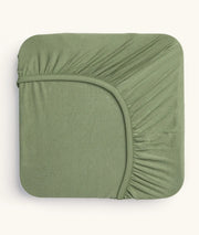 Organic Fitted Sheet Moss