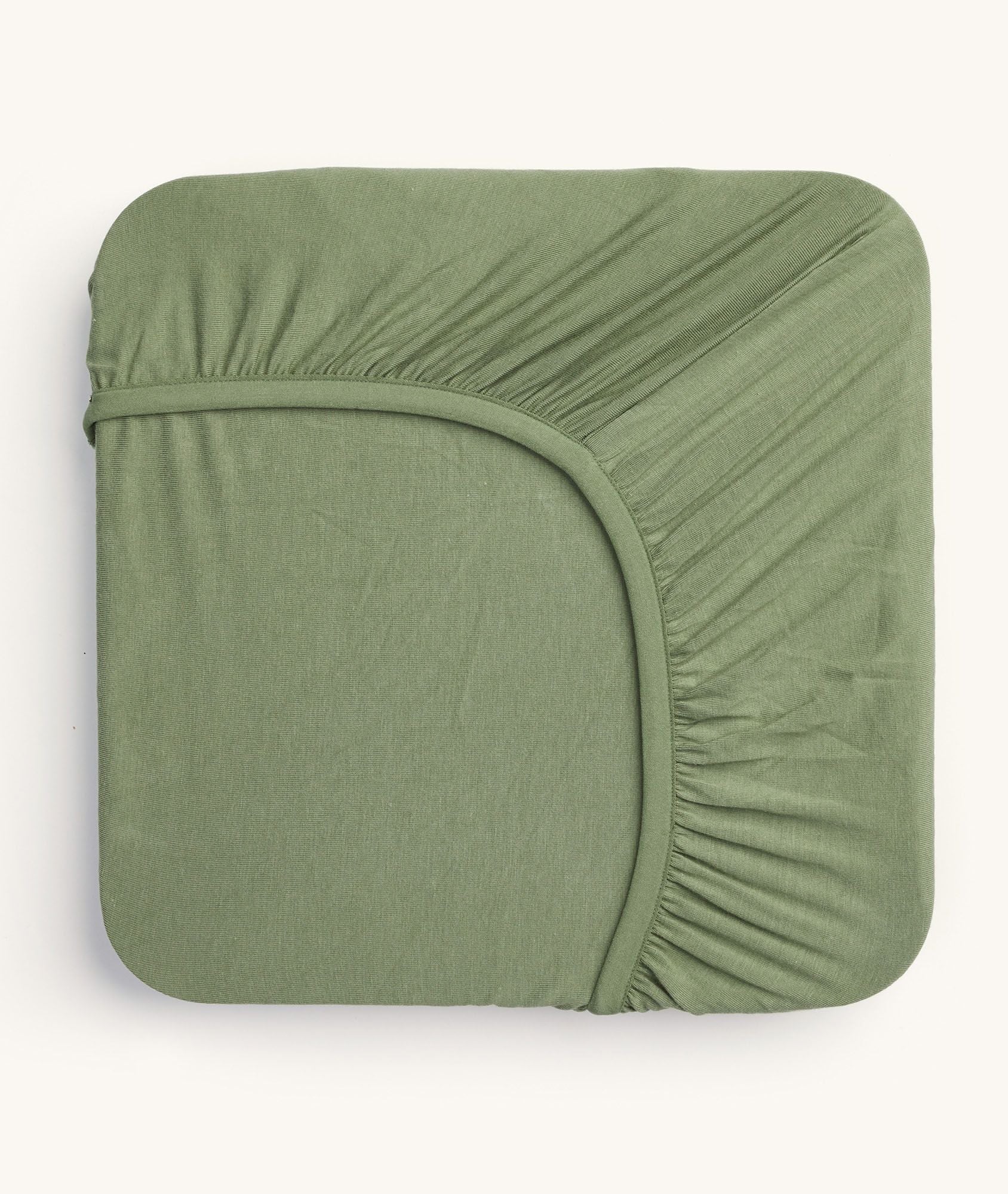 Organic Fitted Sheet Moss