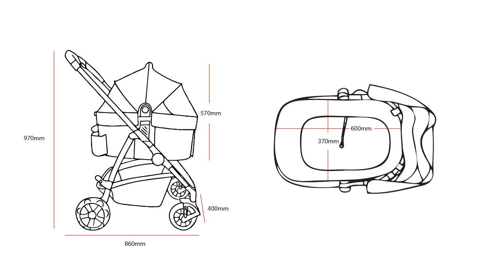Formates Hauler Pet Stroller