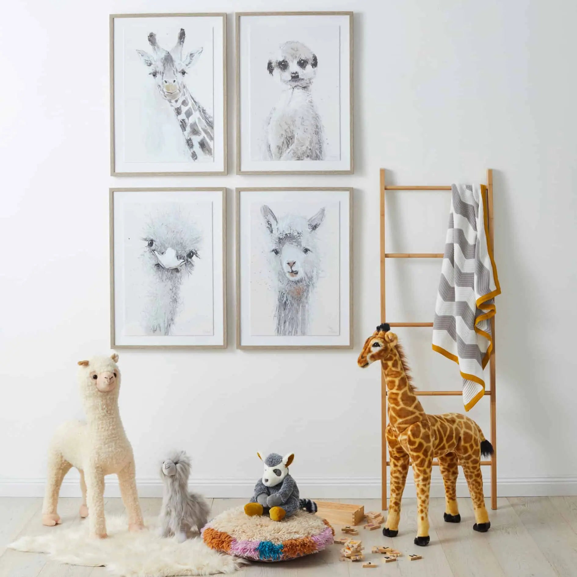 Jiggle & Giggle Large Standing Giraffe