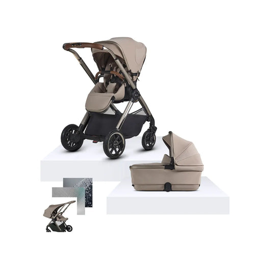 Silver Cross Reef 2 with First Bed Folding Carrycot - Special Edition Frappe (5 Piece)  