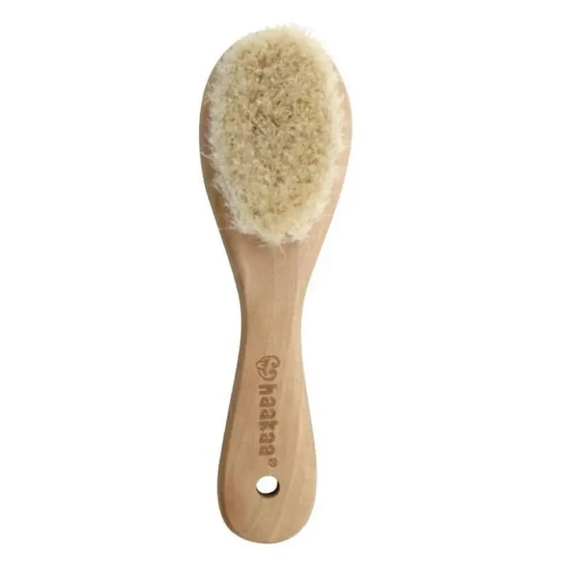 Haakaa Goat Wool Baby Hair Brush & Comb Set