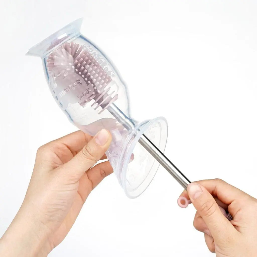 Haakaa Silicone Double-Ended Bottle Brush