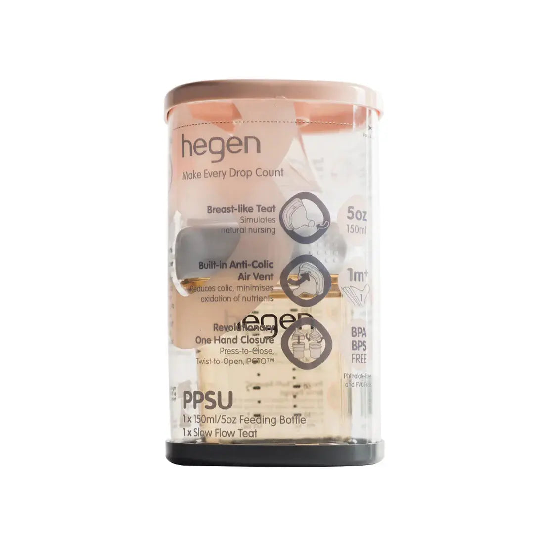 Hegen PCTO 150ml Feeding Bottle PPSU