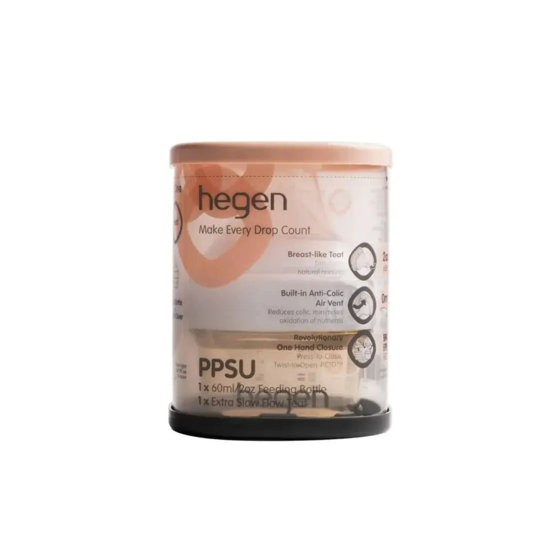 Hegen PCTO 60ml Feeding Bottle PPSU