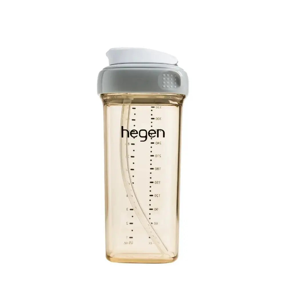 Hegen PCTO™ 330ml Straw Cup PPSU (9 Months+) - Grey