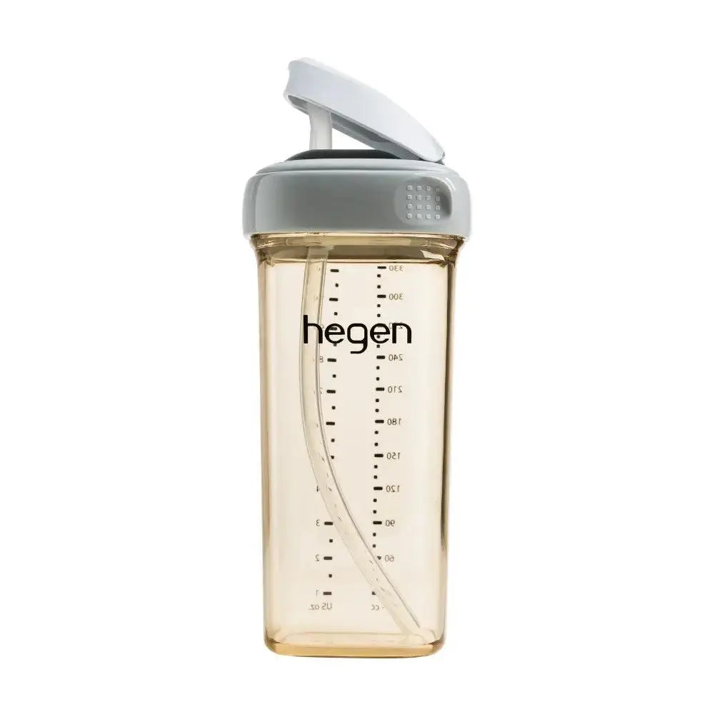 Hegen PCTO™ 330ml Straw Cup PPSU (9 Months+) - Grey