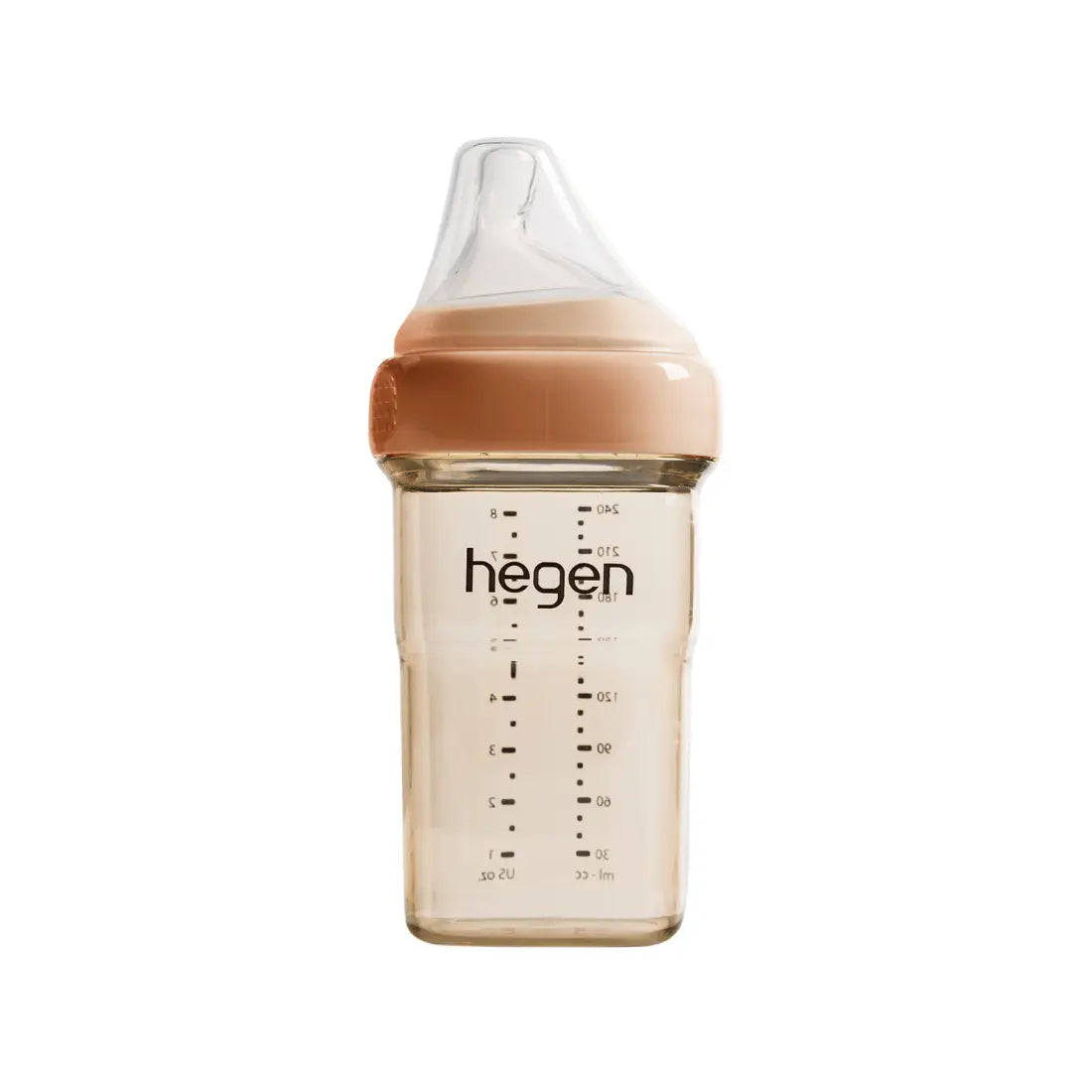 Hegen PCTO™ 240ml Feeding Bottle PPSU with Medium Flow Teat