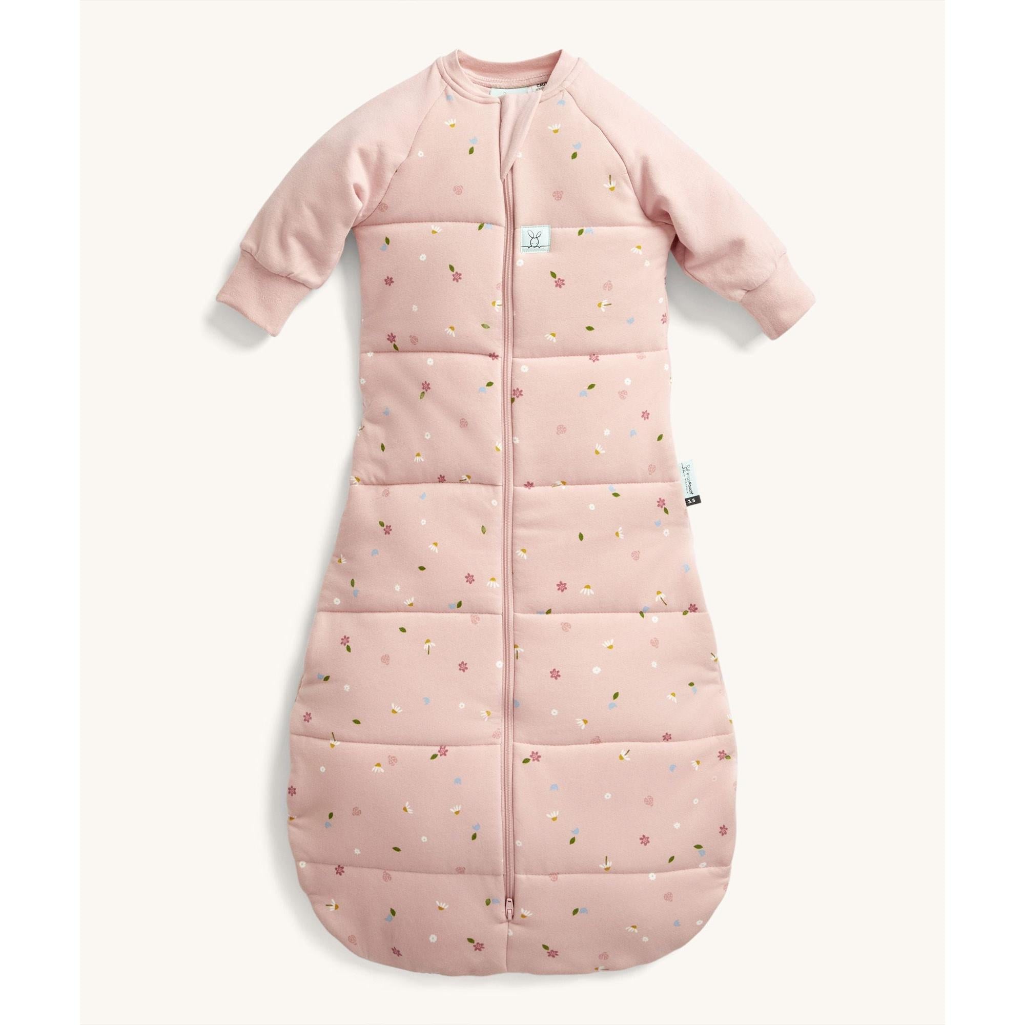 Sleeping Bag 2.5 TOG Sleeved Daisies