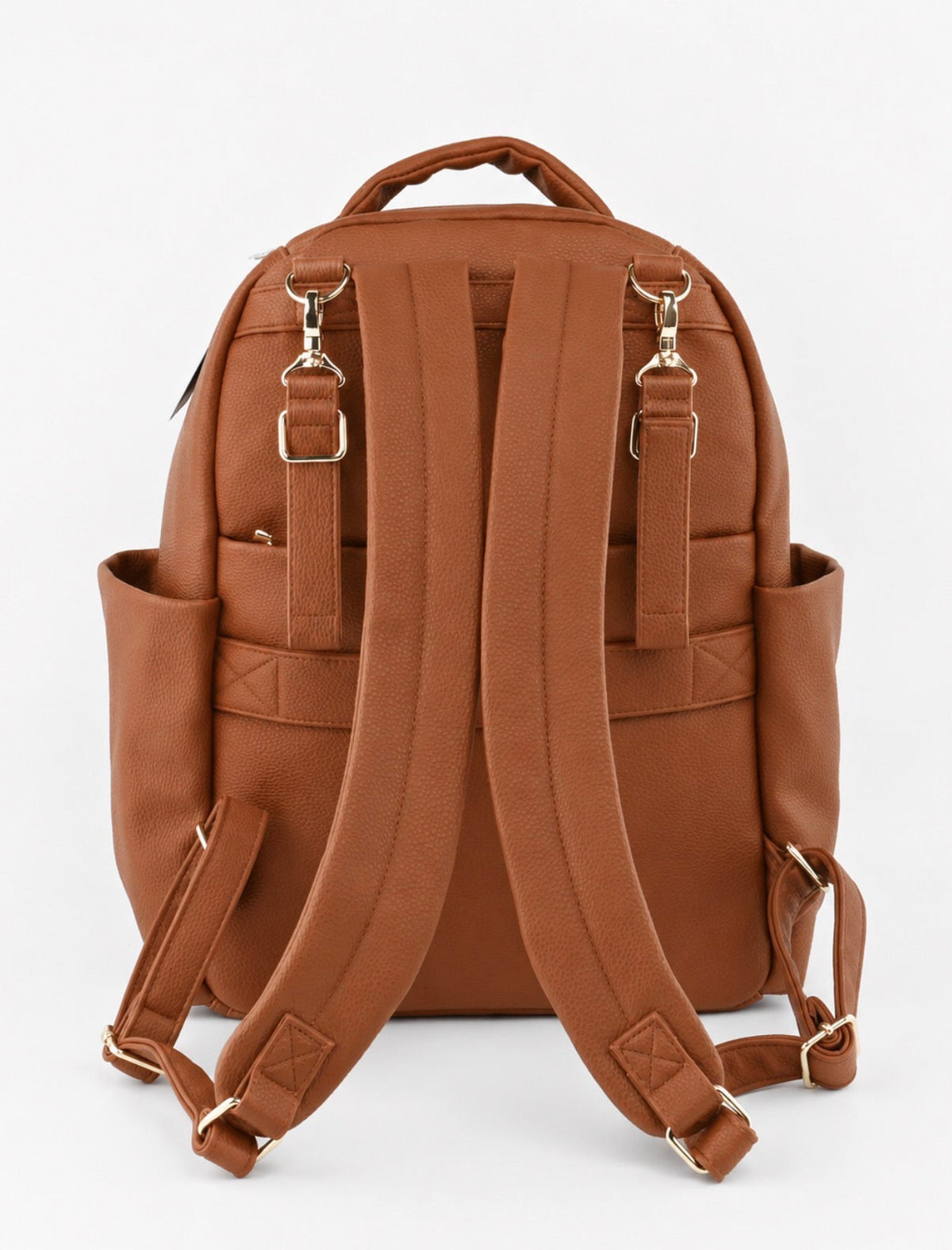 Coco Mae Sienna nappy backpack back straps, Tan