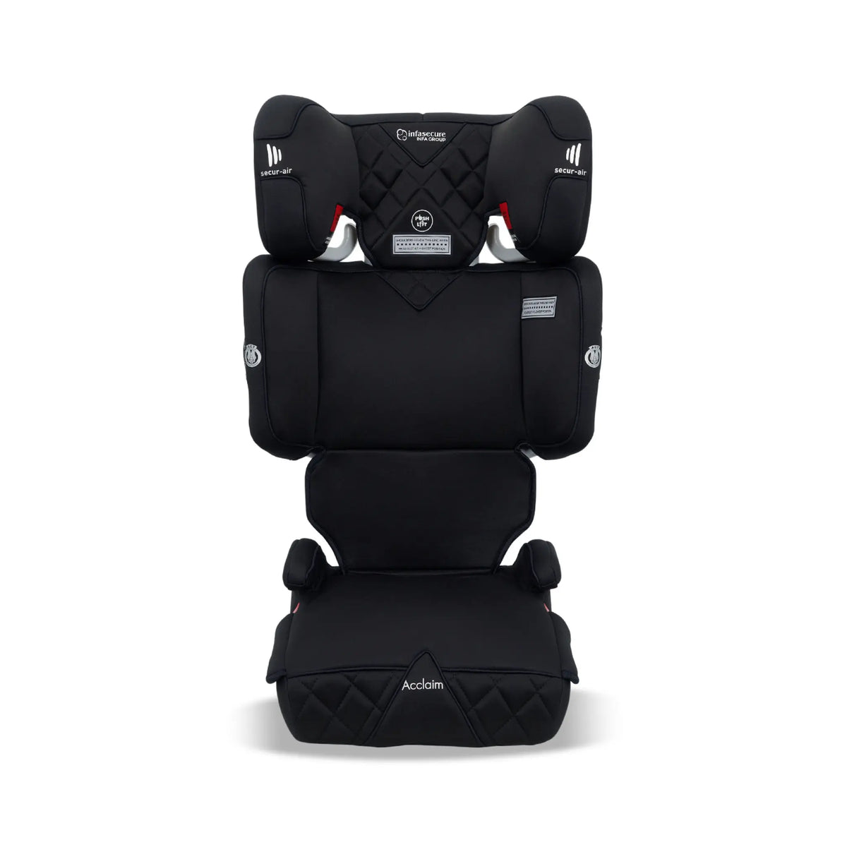 Infasecure Acclaim More booster seat in Dusk – Type F car seat for children aged 4–10 years