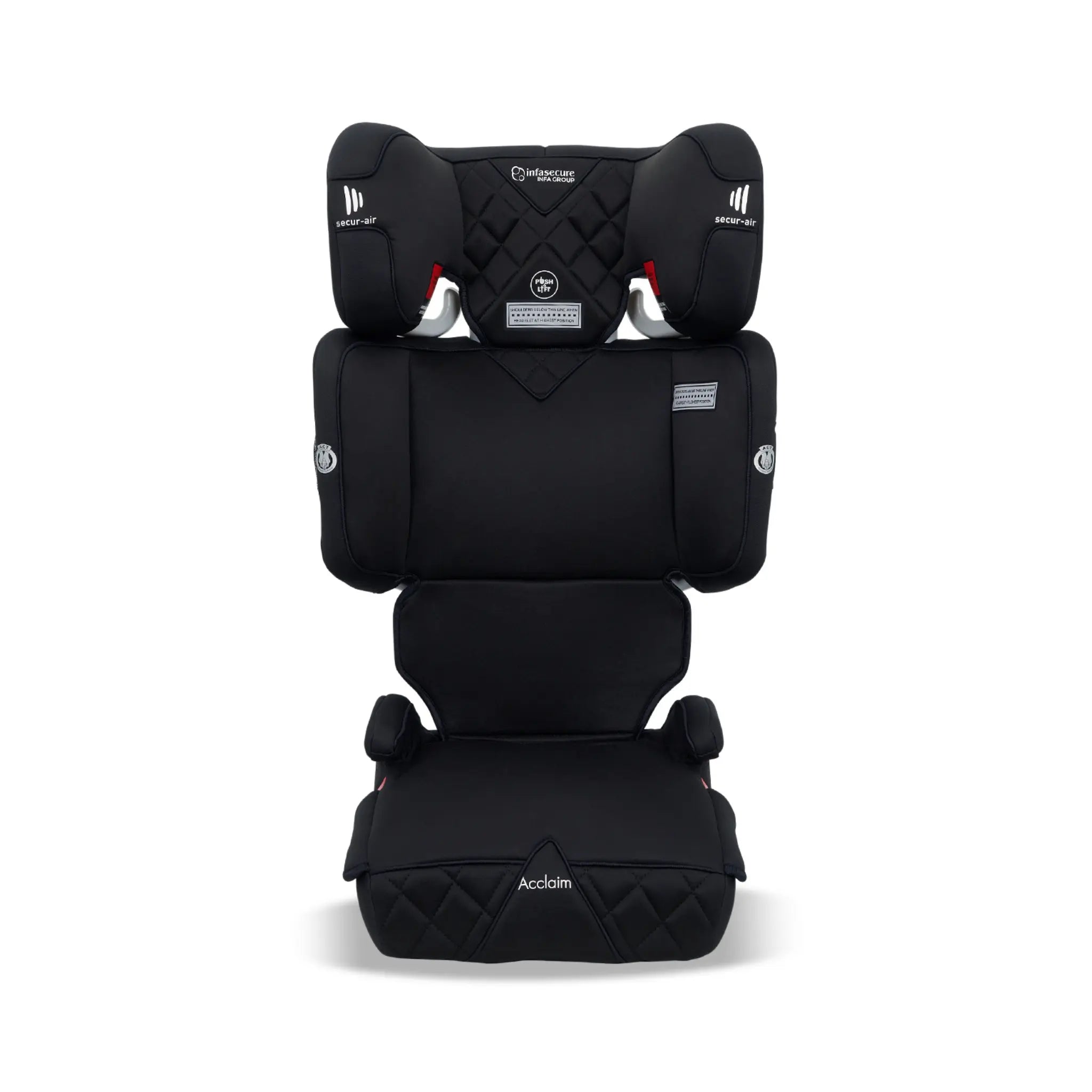 Infasecure Acclaim More booster seat in Dusk – Type F car seat for children aged 4–10 years