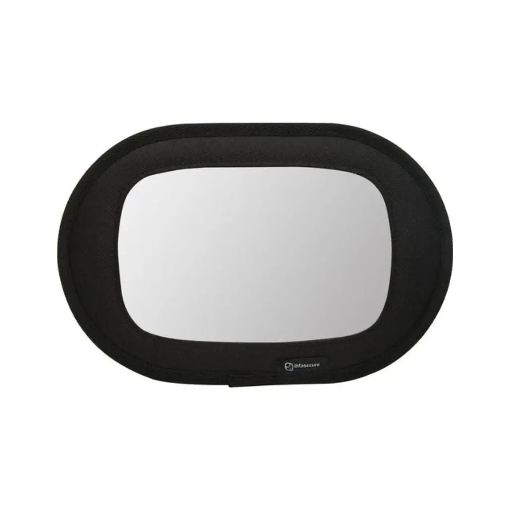 Infasecure Deluxe Fabric Mirror - Black