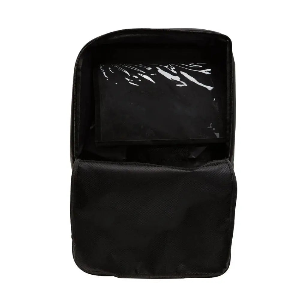 Infasecure Zip Up Organiser With Tablet Holder - Black