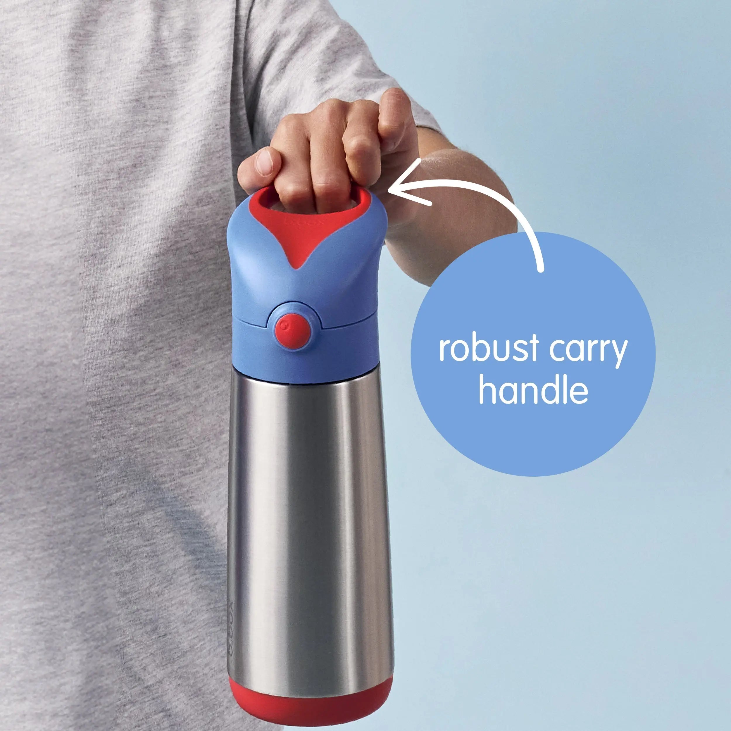 500mL insulated drink bottle - blush crush