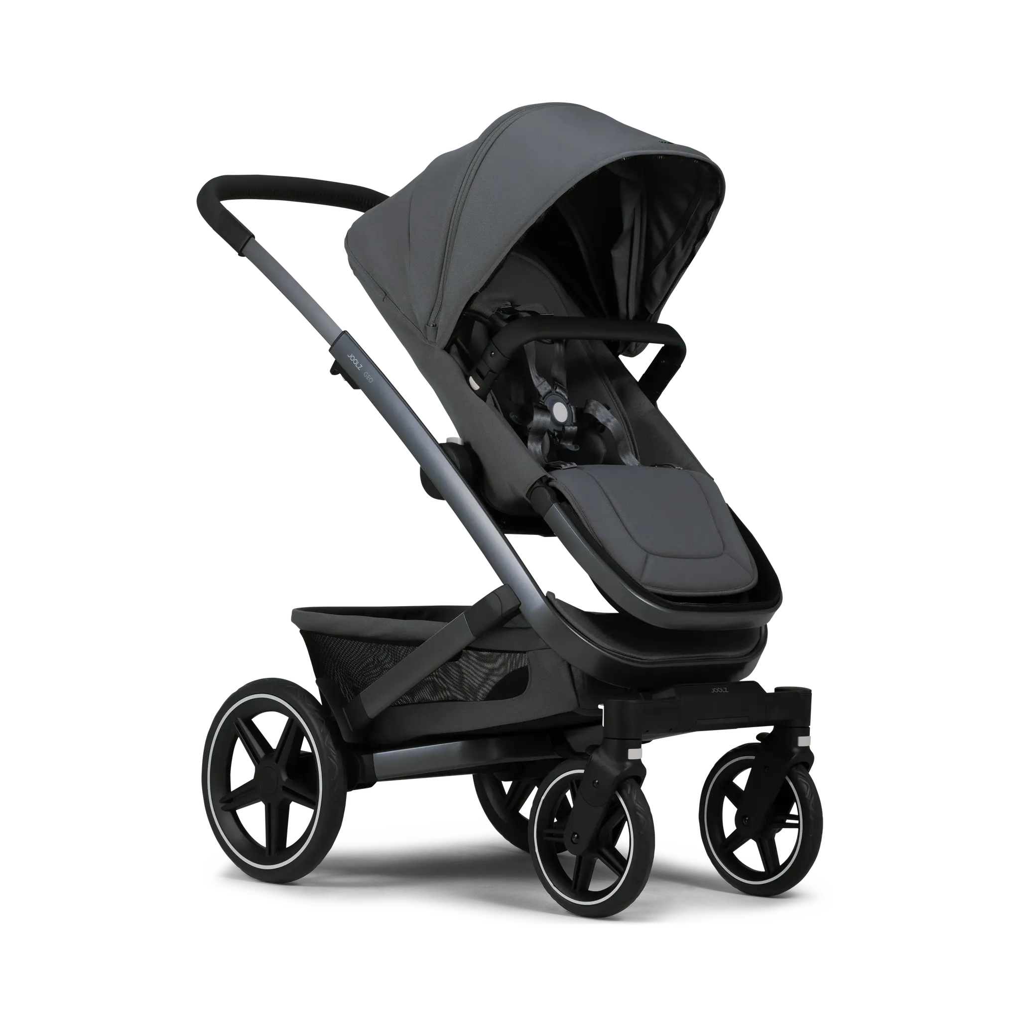Joolz Geo3 Double Pram with Bonus Kit - Pure Grey