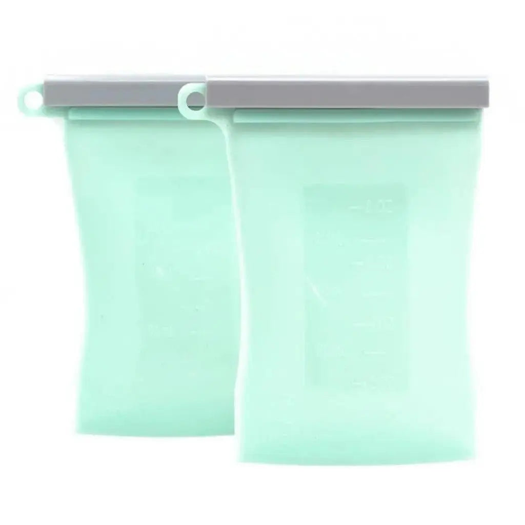 Junobie Reusable Silicone Breastmilk Storage Bags- 2pk