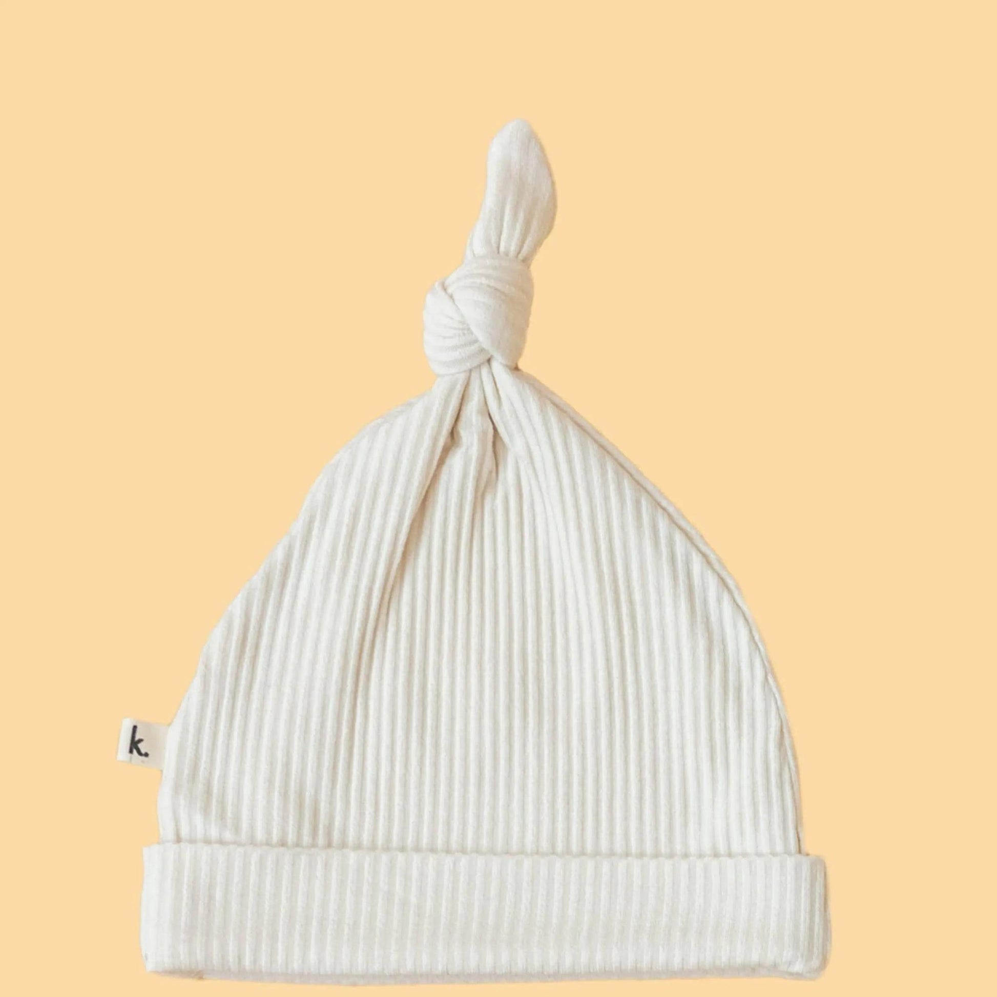 Kiin Baby Bamboo Stretch Beanie - Ivory