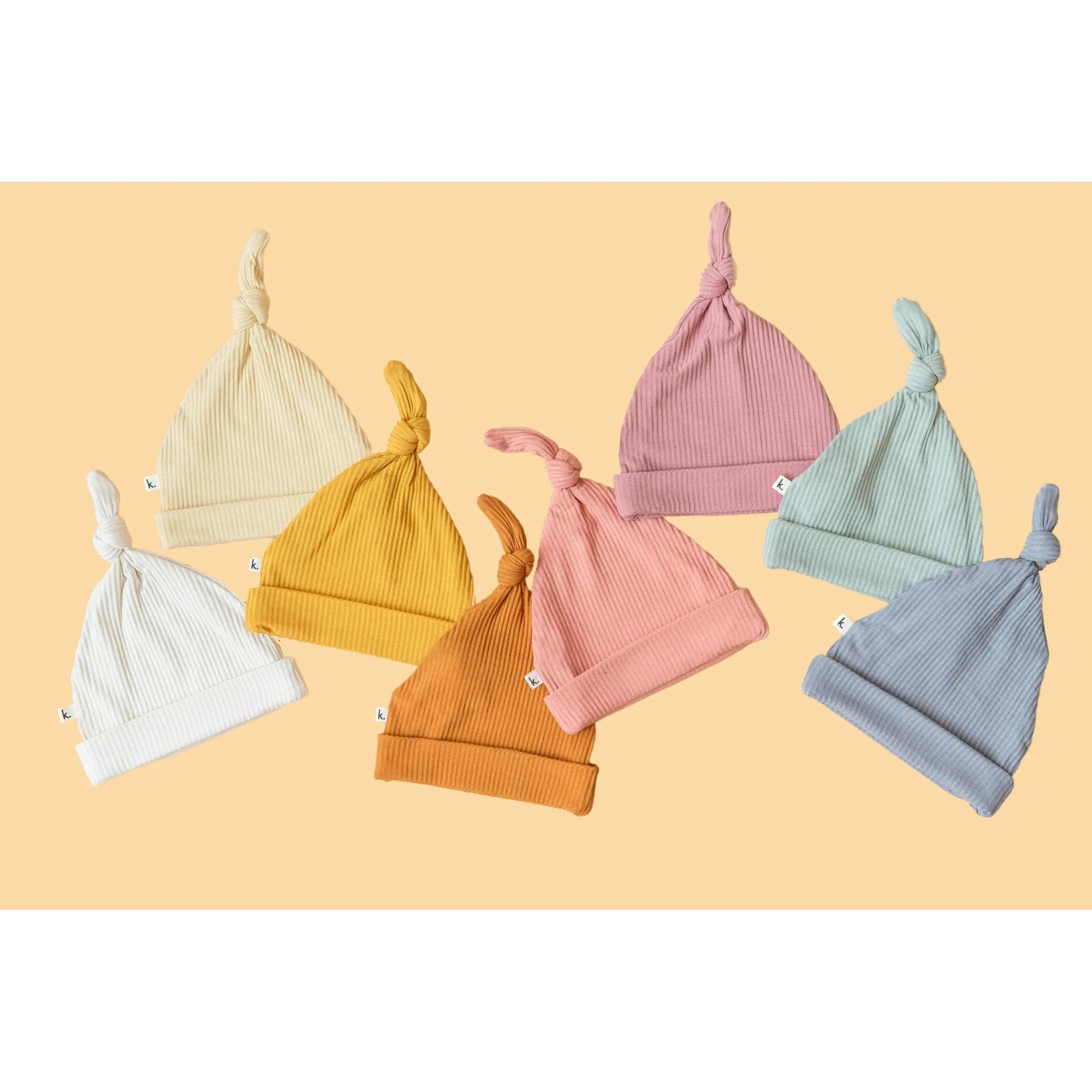 Kiin Baby Bamboo Stretch Beanie - Pastel Sky