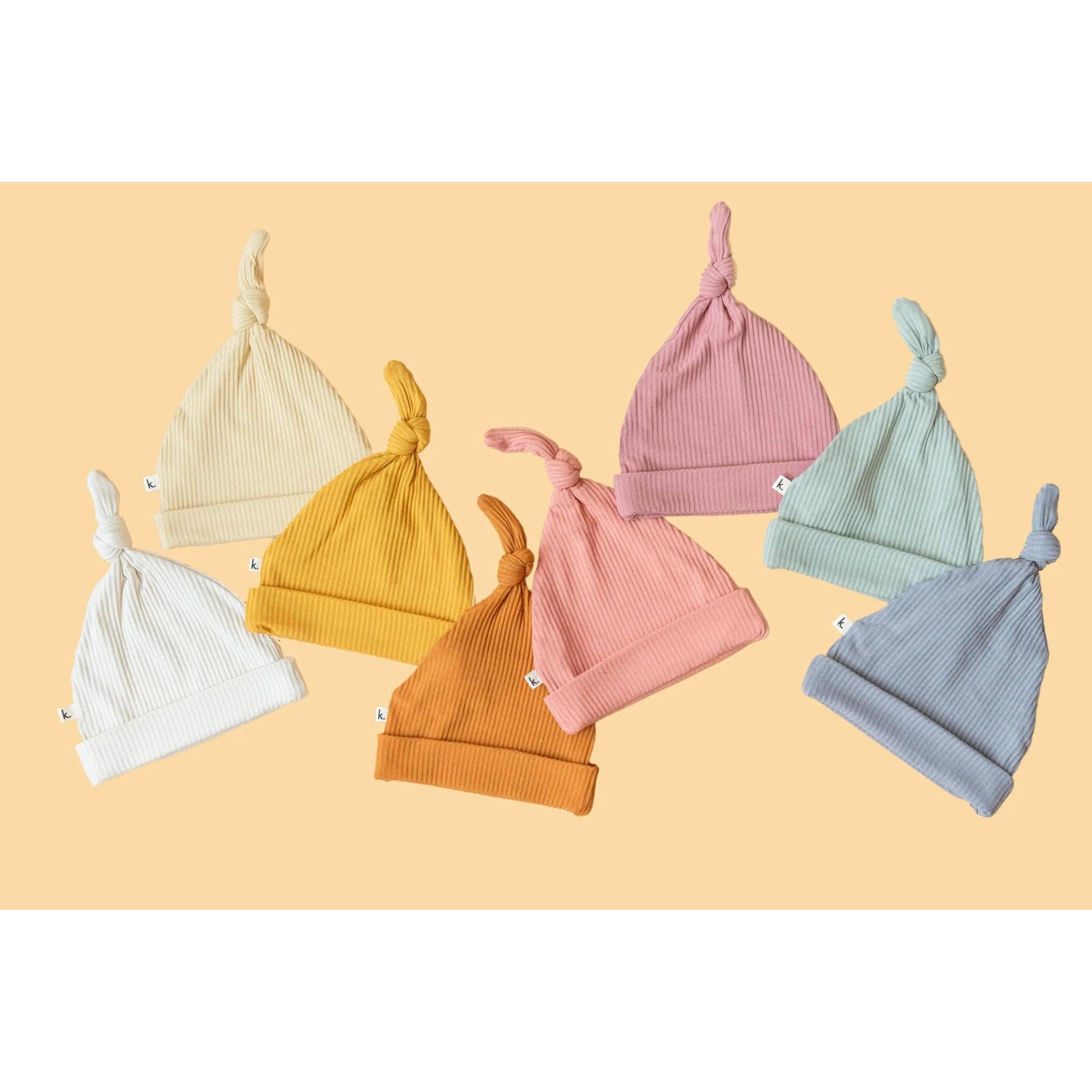 Kiin Baby Bamboo Stretch Beanie - Pastel Sky