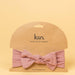 Kiin Baby Bamboo Stretch Bow Headband - Oat