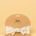 Kiin Baby Bamboo Stretch Bow Headband - Oat