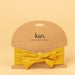 Kiin Baby Bamboo Stretch Bow Headband - Oat