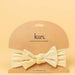 Kiin Baby Bamboo Stretch Bow Headband - Oat