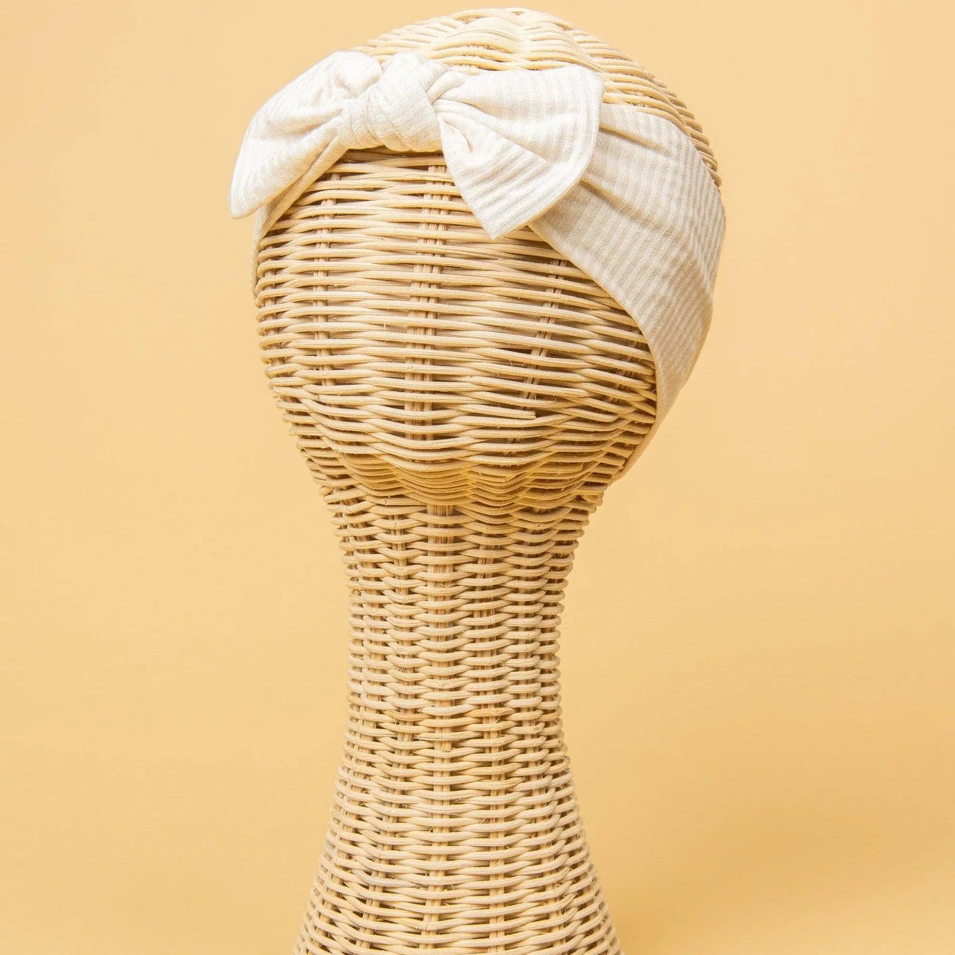 Kiin Baby Bamboo Stretch Bow Headband - Sage