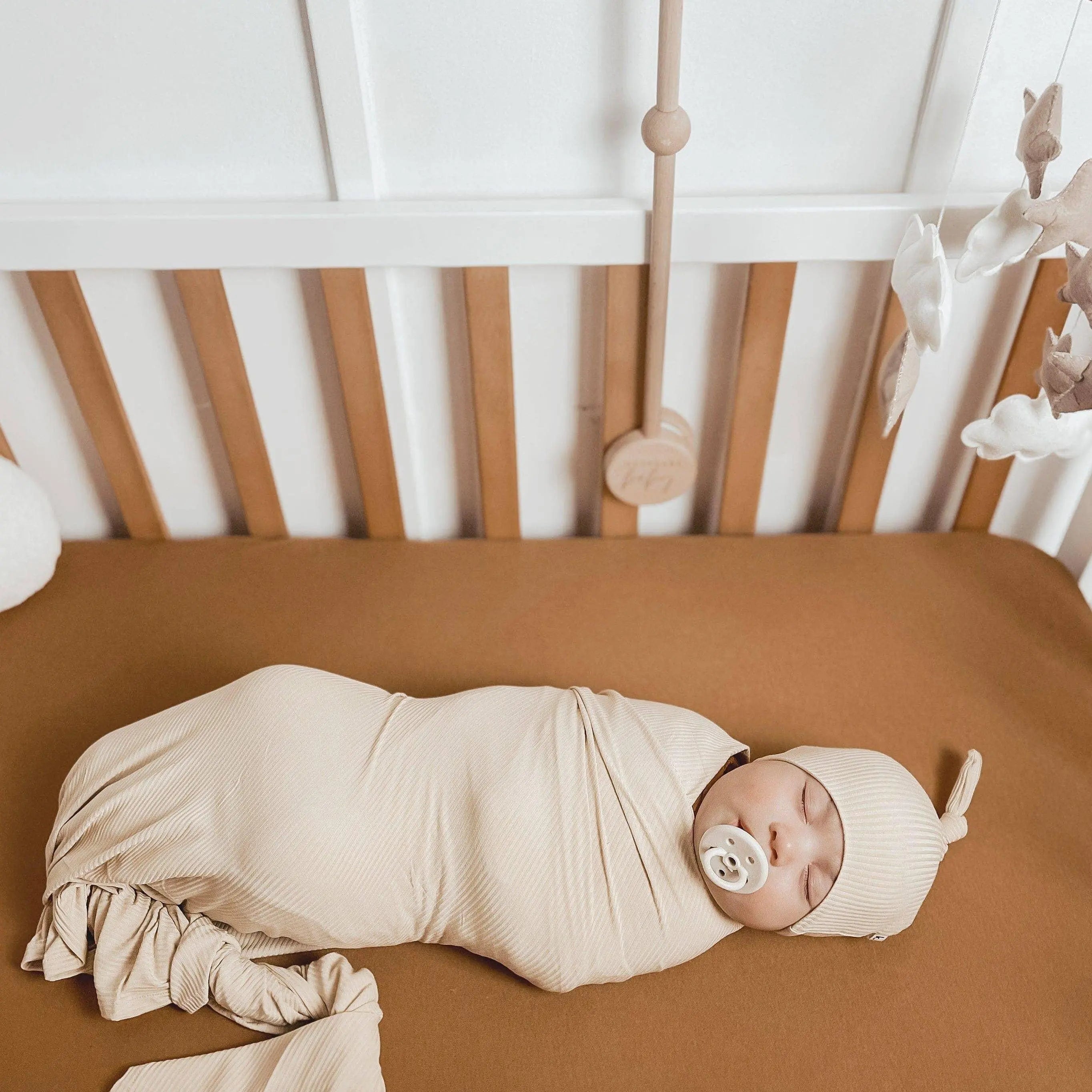 Kiin Baby Bamboo Stretch Swaddle - Heather