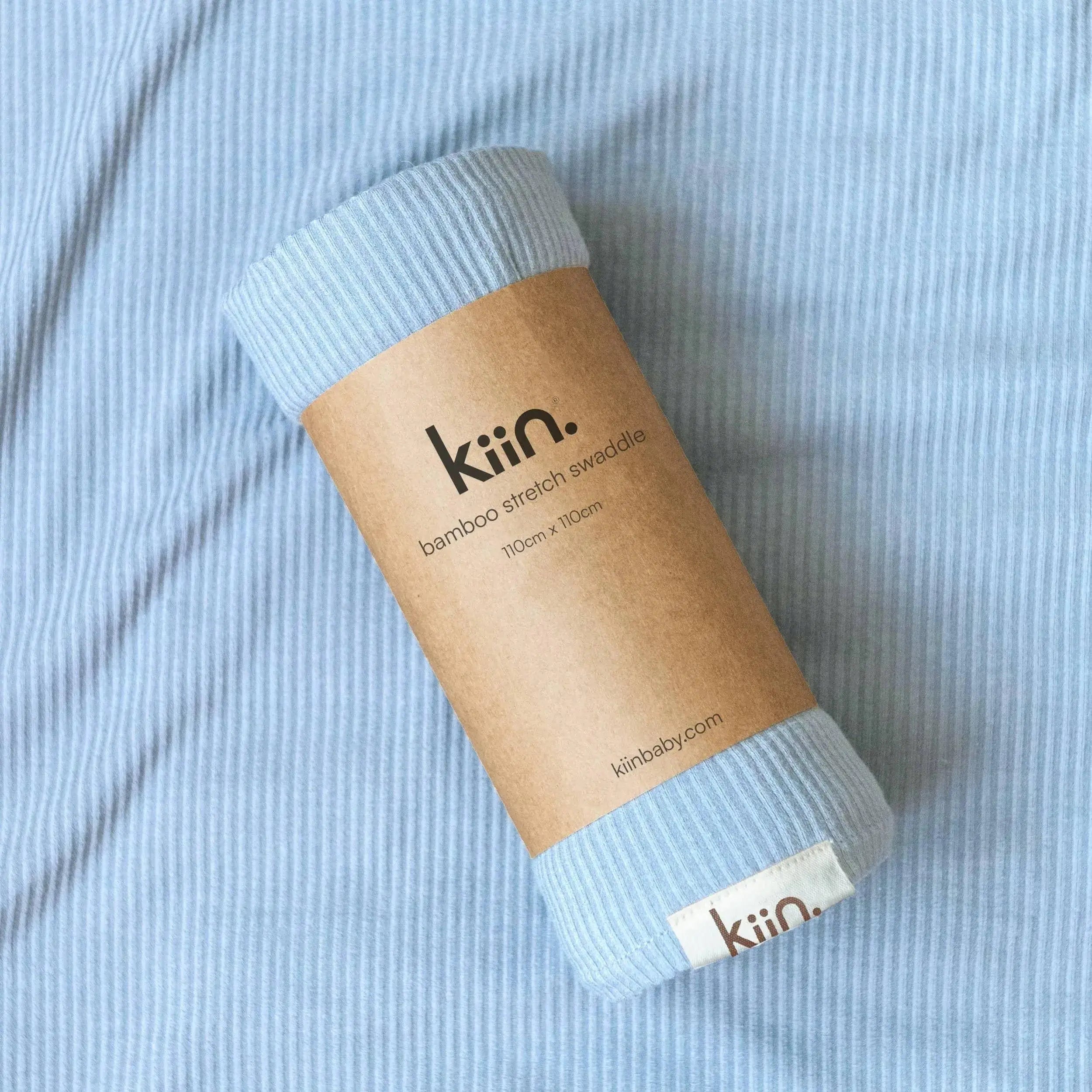 Kiin Baby Bamboo Stretch Swaddle - Ivory