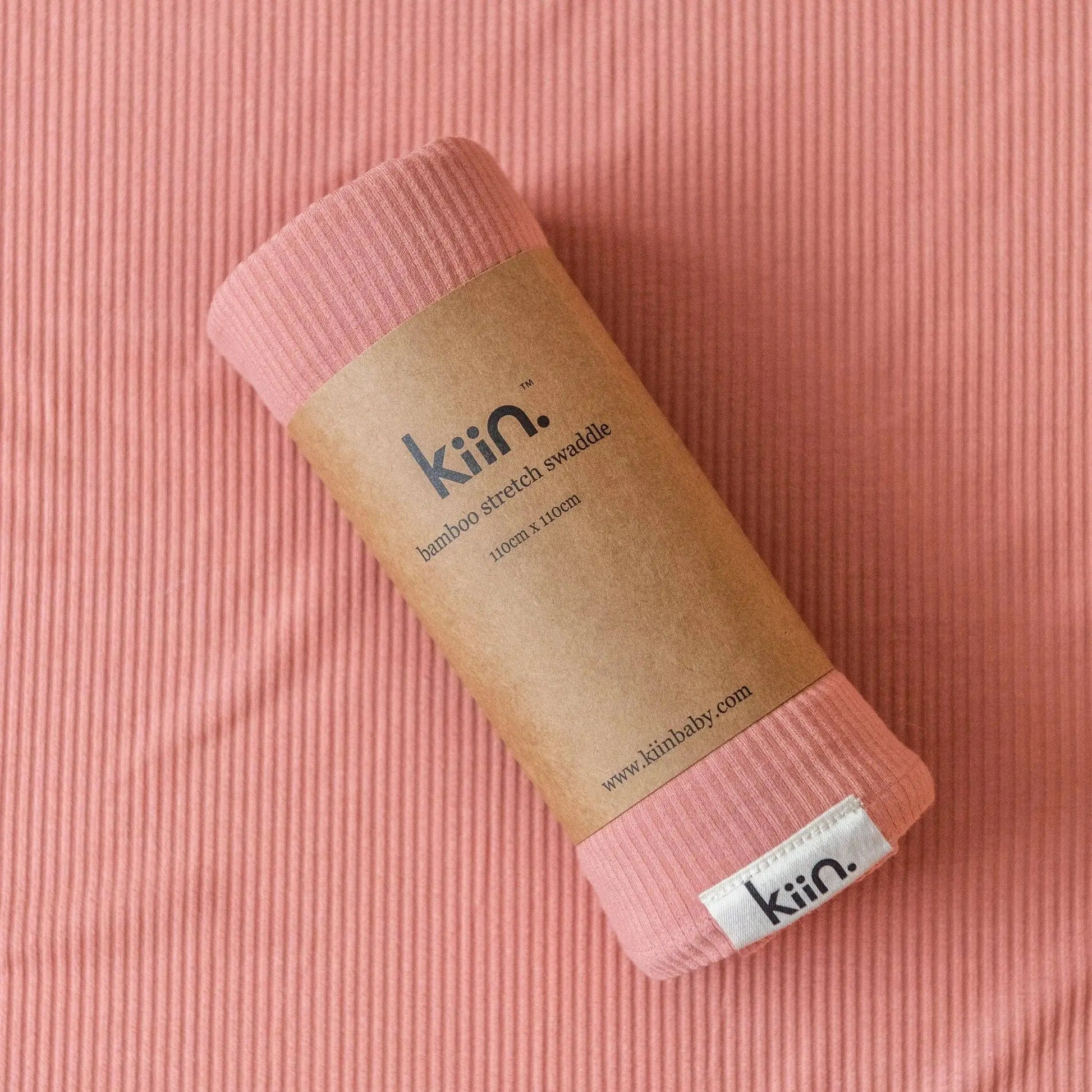 Kiin Baby Bamboo Stretch Swaddle - Ivory