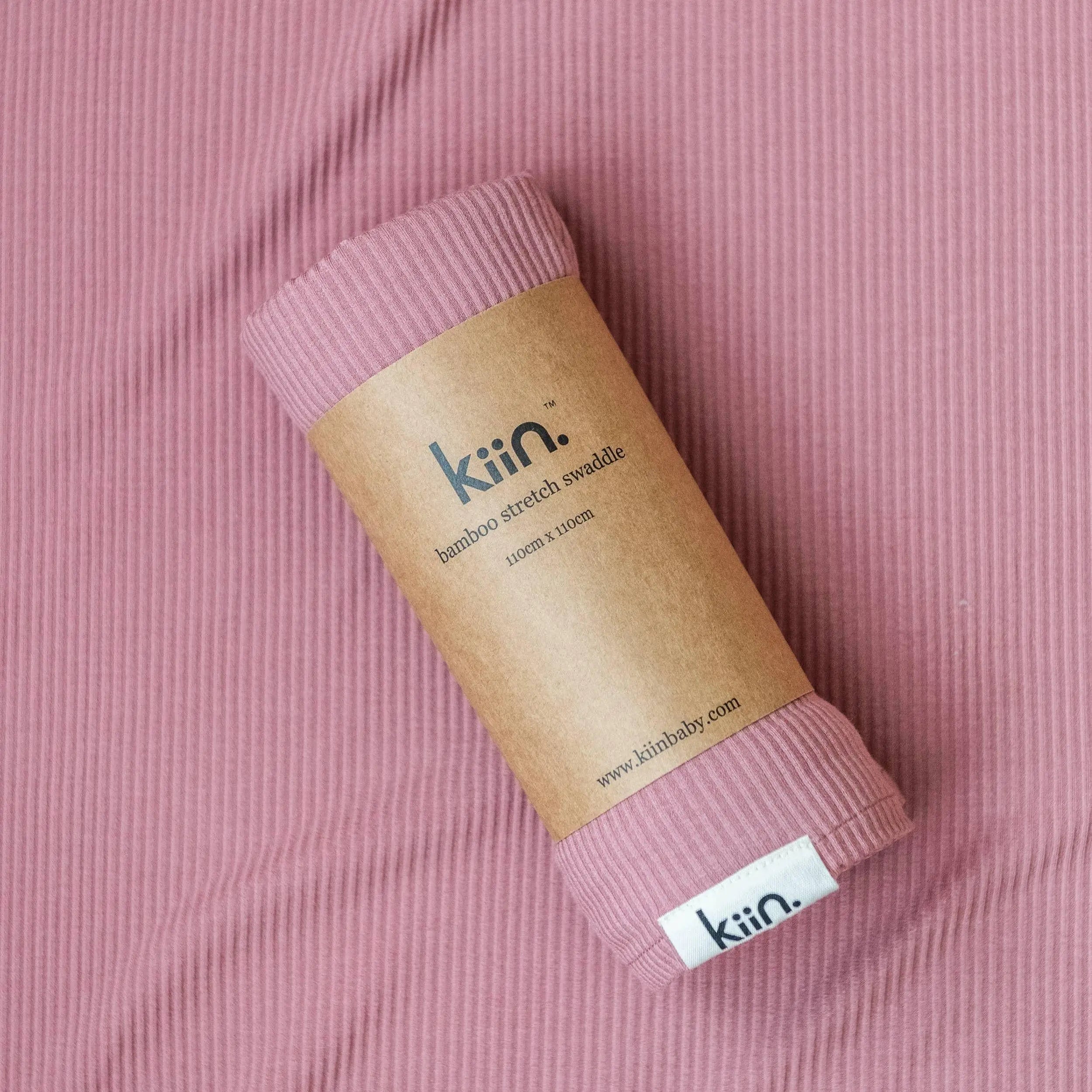 Kiin Baby Bamboo Stretch Swaddle - Oat