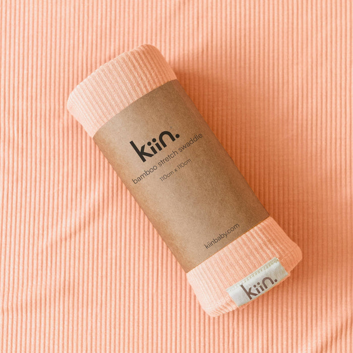 Kiin Baby Bamboo Stretch Swaddle - Oat