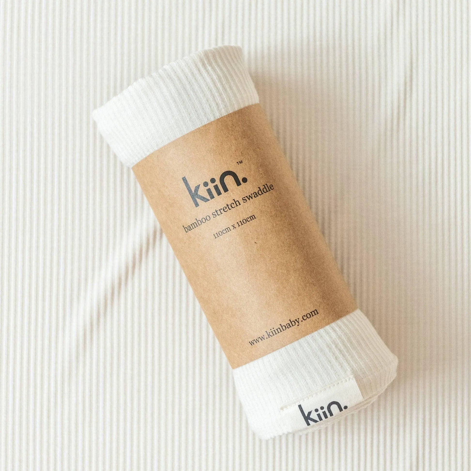 Kiin Baby Bamboo Stretch Swaddle - Oat